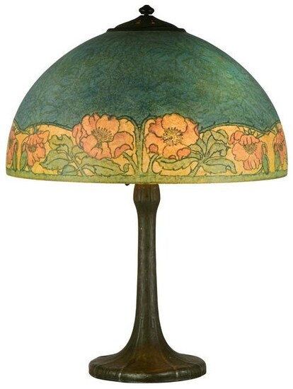 Handel "Poppy Border" Table Lamp