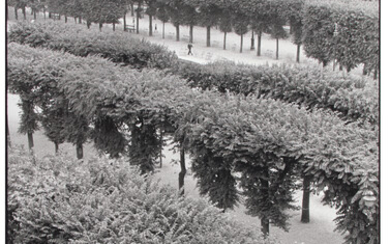 Henri Cartier-Bresson, "Jardins du Palais Royal (Paris)"