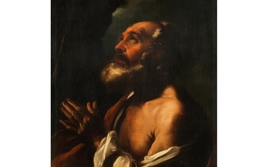 Italienischer Meister des 17./ 18. Jahrhunderts, BRUSTBILDNIS DES HEILIGEN PAULUS ALS EREMIT