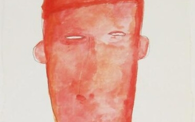 James Brown (1951-2020) Watercolor