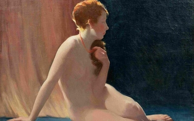James Roy Hopkins (American, 1877-1969) Nude