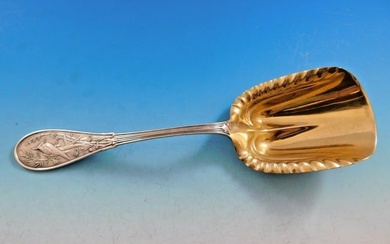 Japanese by Tiffany and Co. Sterling Silver Cracker Scoop Gold-Washed 9 1/2"