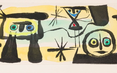 Joan Miró (1893-1983) Pl. pour P. Éluard,... - Lot 148 - Ader