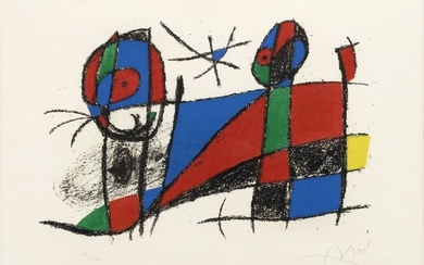 Joan Miró, from 'Joan Miró Lithograph II'