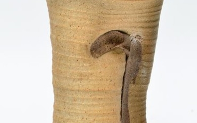 Karen Karnes Stoneware Art Pottery Pinched Vase