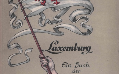 (LITTÉRATURE) Camille ZIMMER : Luxemburg, Ein Buch der heimatliebe, Bonn 1915, Verlag Karl Georgi, très...