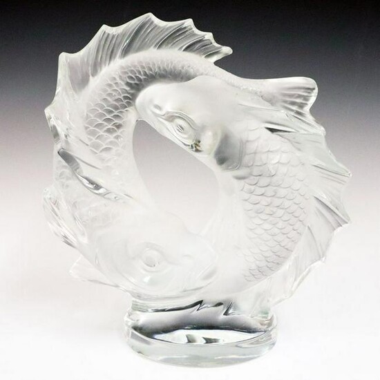 Lalique Crystal Fish