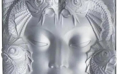 Lalique Plate Masque de Femme