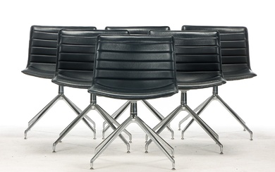 Lievore Altherr Molina. Six chairs, model Catifa (6)