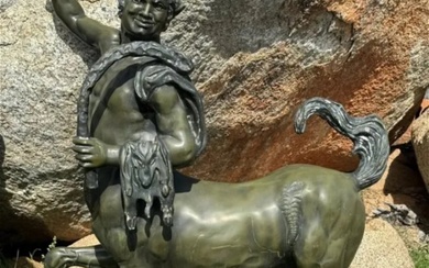 Life Size Bronze Furrietti Centauro Sculpture