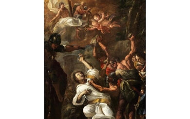 Lombardischer Maler des 17. Jahrhunderts, DAS MARTYRIUM DES HEILIGEN STEPHANUS