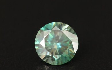Loose Round Faceted Moissanite
