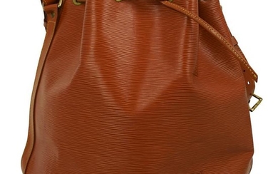 Louis Vuitton Brown Epi Leather Bucket Bag