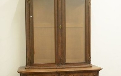 Louis XV double cabinet (Ht.265 x 140 x...