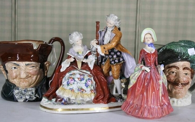 MIXED LOT OF PORCELAIN FIGURINES