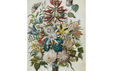 Maler des 17. Jahrhunderts aus dem Raum Flandern, PRACHTVOLLER BLUMENSTRAUSS