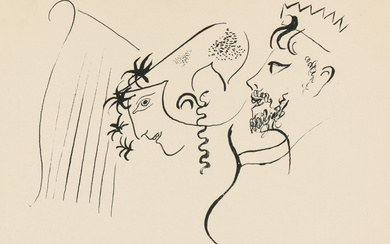 Marc Chagall (1887-1985) Sujet Biblique