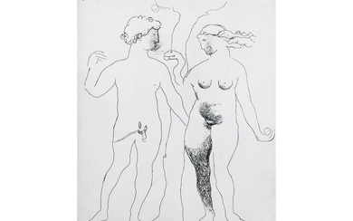 Marino Marini, 1901 Pistoia – 1980 Viareggio, Hommage an Dürer, 1971