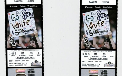 Mark Buerhle Perfect Game Tickets
