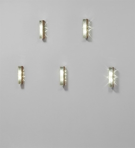Max Ingrand, Set of five wall lights, model no. 2368