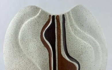 Mid Century Modern Lapid Israel Pottery Vase