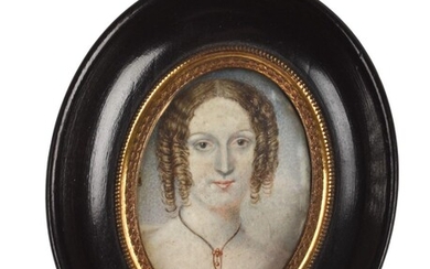 Miniature Portrait of a Woman.