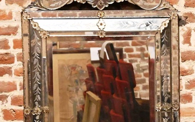 Miroir de style murano à parcloses