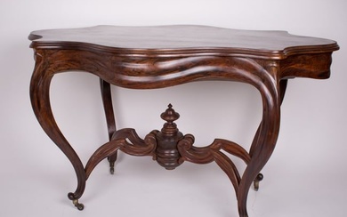 Napoleon III Occasional entry hall display Table 1860 large console