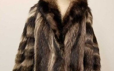 Neiman Marcus Raccoon Fur Coat