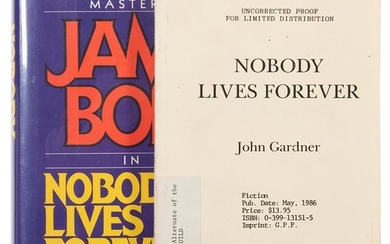 Nobody Lives Forever, including an uncorrected proof.