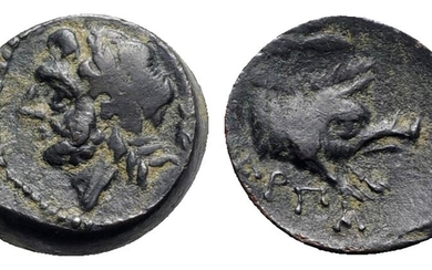 Northern Apulia, Arpi, c. 325-275 BC. Æ (15mm, 3.27g, 12h)....