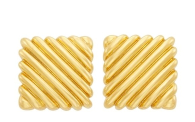 Pair of Gold Cufflinks, David Webb