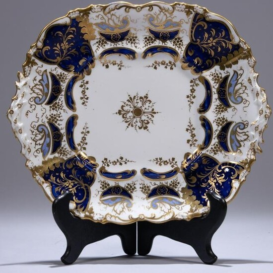 Porcelain Coalport Plate ca. 1820