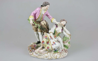 Porcelaine de Paris/ Bloch, Figurengruppe