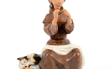 Prayerful Stitch 1012205 - Lladro Porcelain Figurine