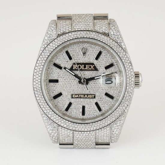 Rolex Men's Diamond Watch