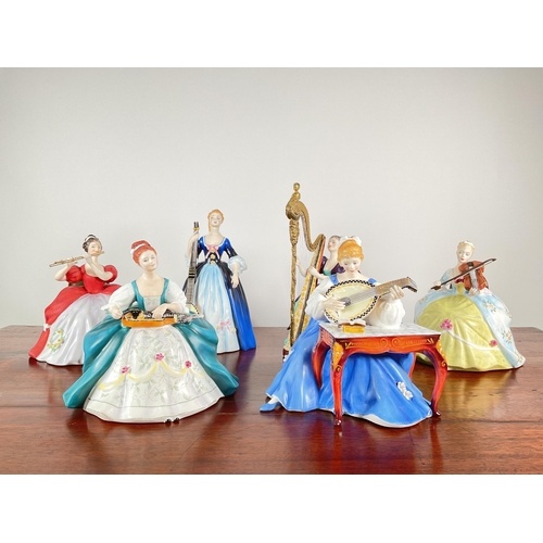 Royal Doulton: a collection of six figures comprising "Chita...