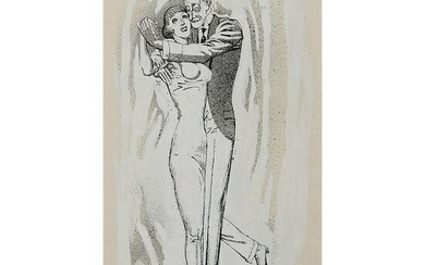 Rudolf Bauer, Man and Woman Dancing