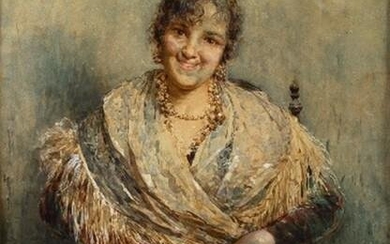 SALVATORE POSTIGLIONE (Naples, 1861 - 1906): Female