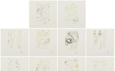 Salvador Dalí, Decameron Suite (10 works)