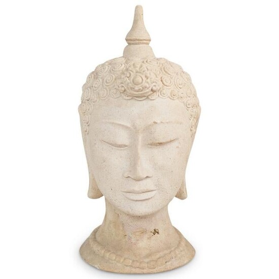 Sandstone Buddha Head Statue