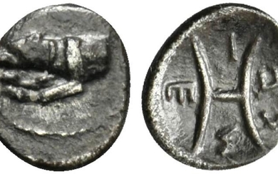 Sicily, Segesta, Hemilitron, ca. 440-420 BC AR (g 0,32; mm...