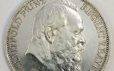 Silver coin: Rare 3 Mark coin made of silver 900....