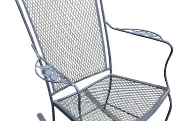Single Outdoor Garden Rocking Chair