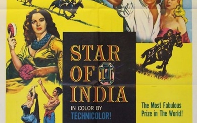 Star of India Original Movie Poster 1954