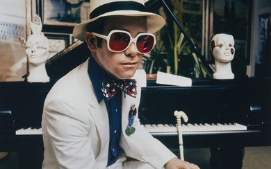 TERRY O'NEILL (1938–2019) Elton John (Album Cover Variant), 1974