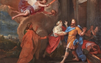 The Plague in the Reign of King David, Guy-Louis Vernansal