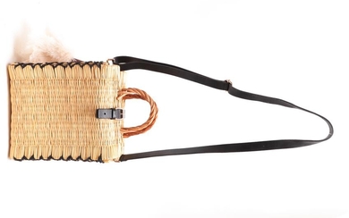 Toino Abel Portuguese Designer Straw Handbag