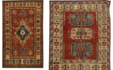 Two Uzbek Kazak Carpets