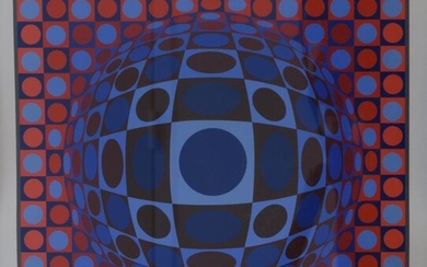 Victor VASARELY (1906-1997). Kinetic composition